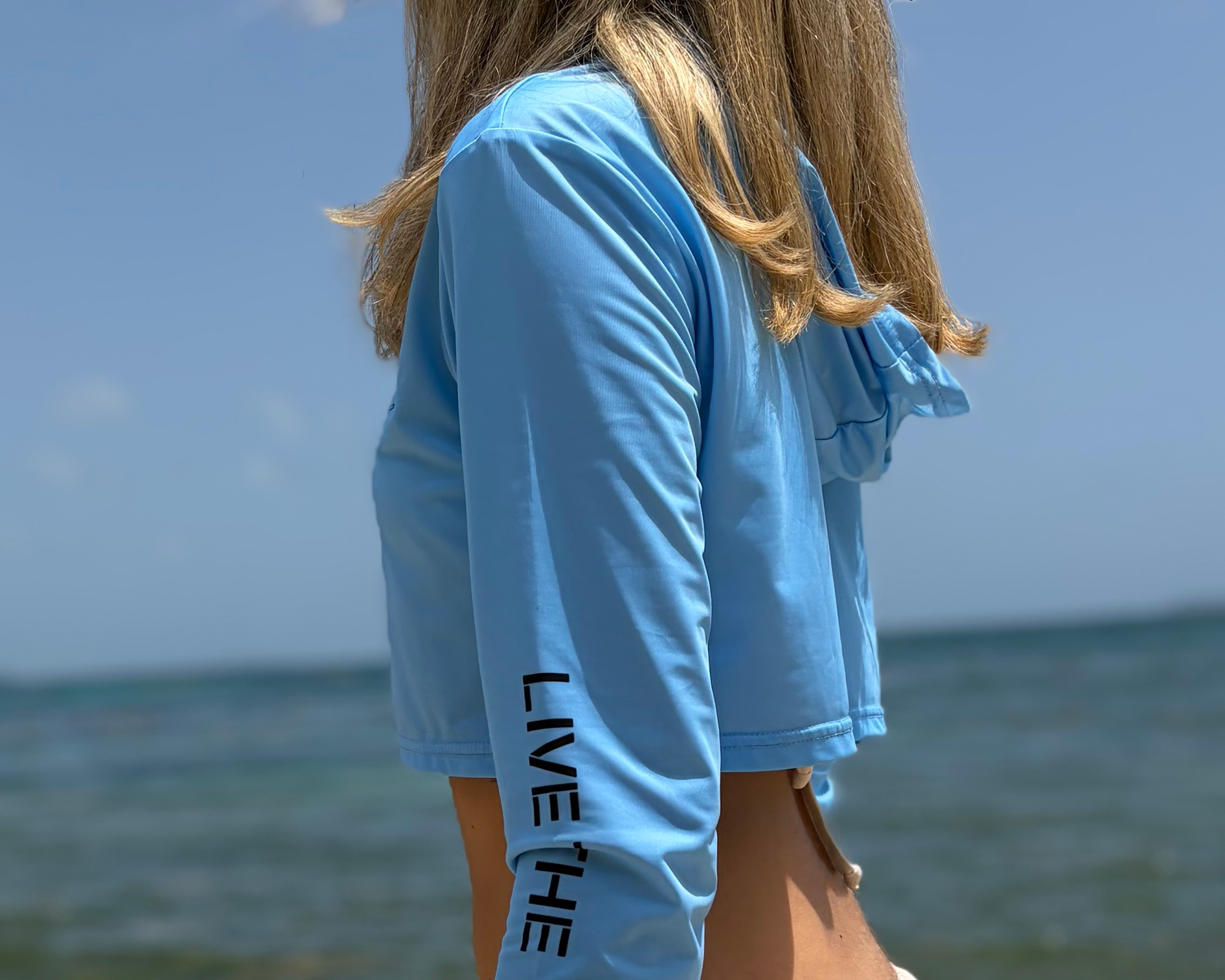 Crop Top UPF Hoodie
