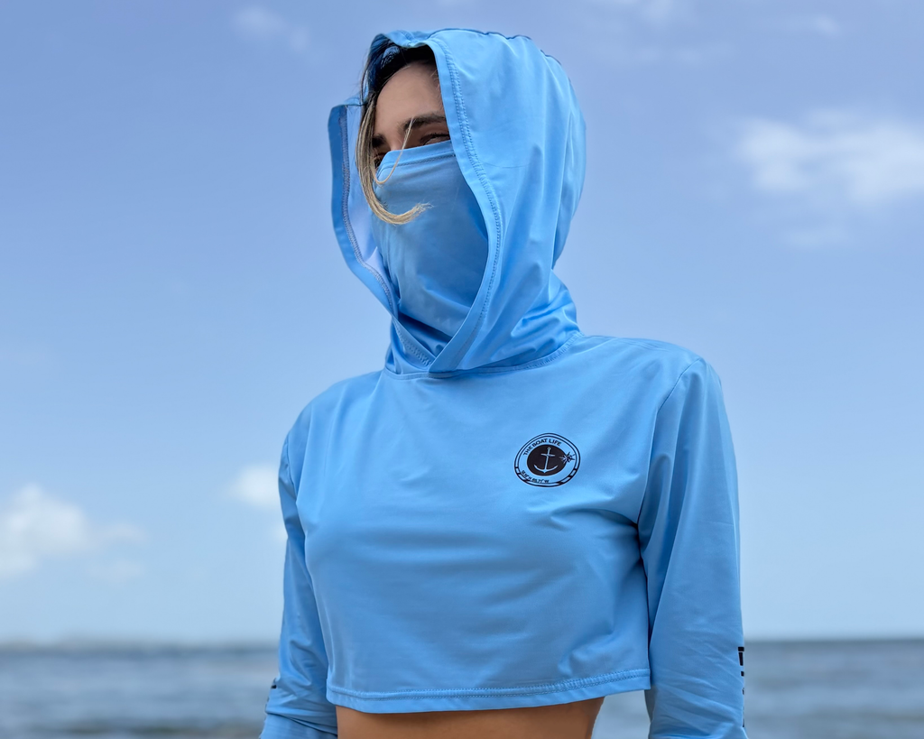 Crop Top UPF Hoodie